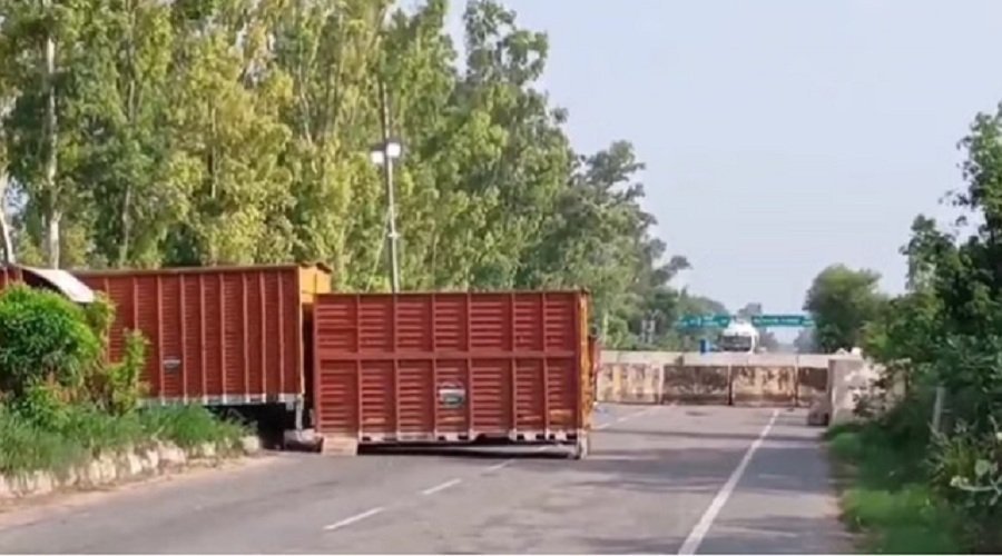 खनौरी बॉर्डर से दिल्ली कूच को किसान तैयार, कंक्रीट बैरिकेडिंग, वाटर कैनन-वज्र वाहन तैनात